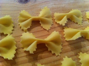 Pasta sfoglia: Farfalle