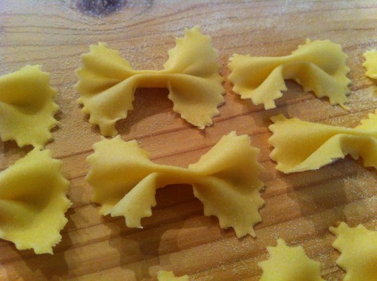 Pasta sfoglia: Farfalle