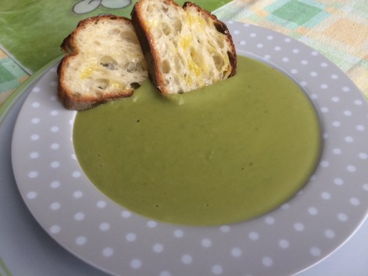 Vellutata di piselli