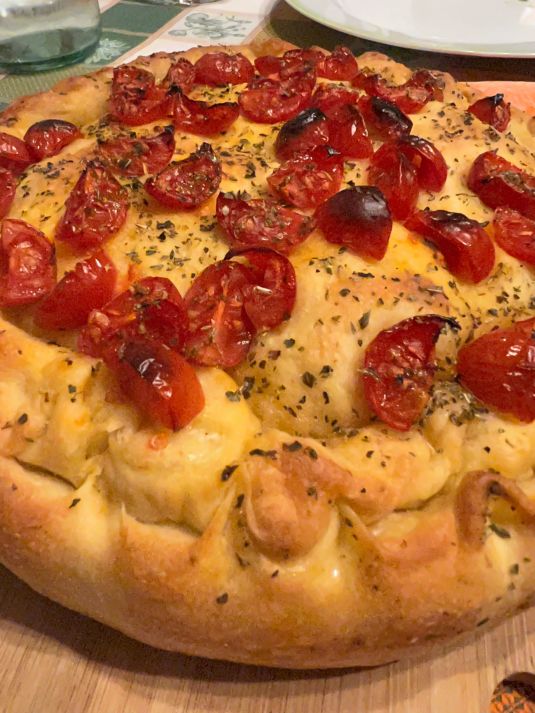 Focaccia ripiena